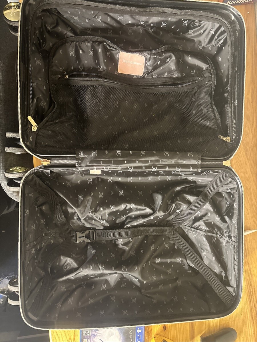 Juicy Couture Luggage Hard-case Spinner Suitcase Pink Approx 19