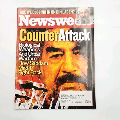 NEWSWEEK March 17 2003. How Saddam Might Fight Back