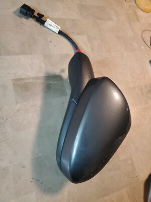 17 Ford Fusion Front Left Driver Side View Door Mirror OEM Gray  