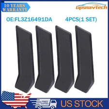 4x Left Side Running Board Step Pad Grip Cover Fit Ford F-150 15-22 FL3Z16491DA