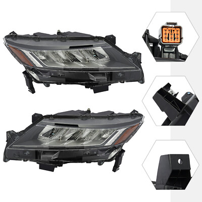 Full LED Headlight Fits 2020-2024 Mitsubishi Outlander Sport/ASX Headlamps LH/RH