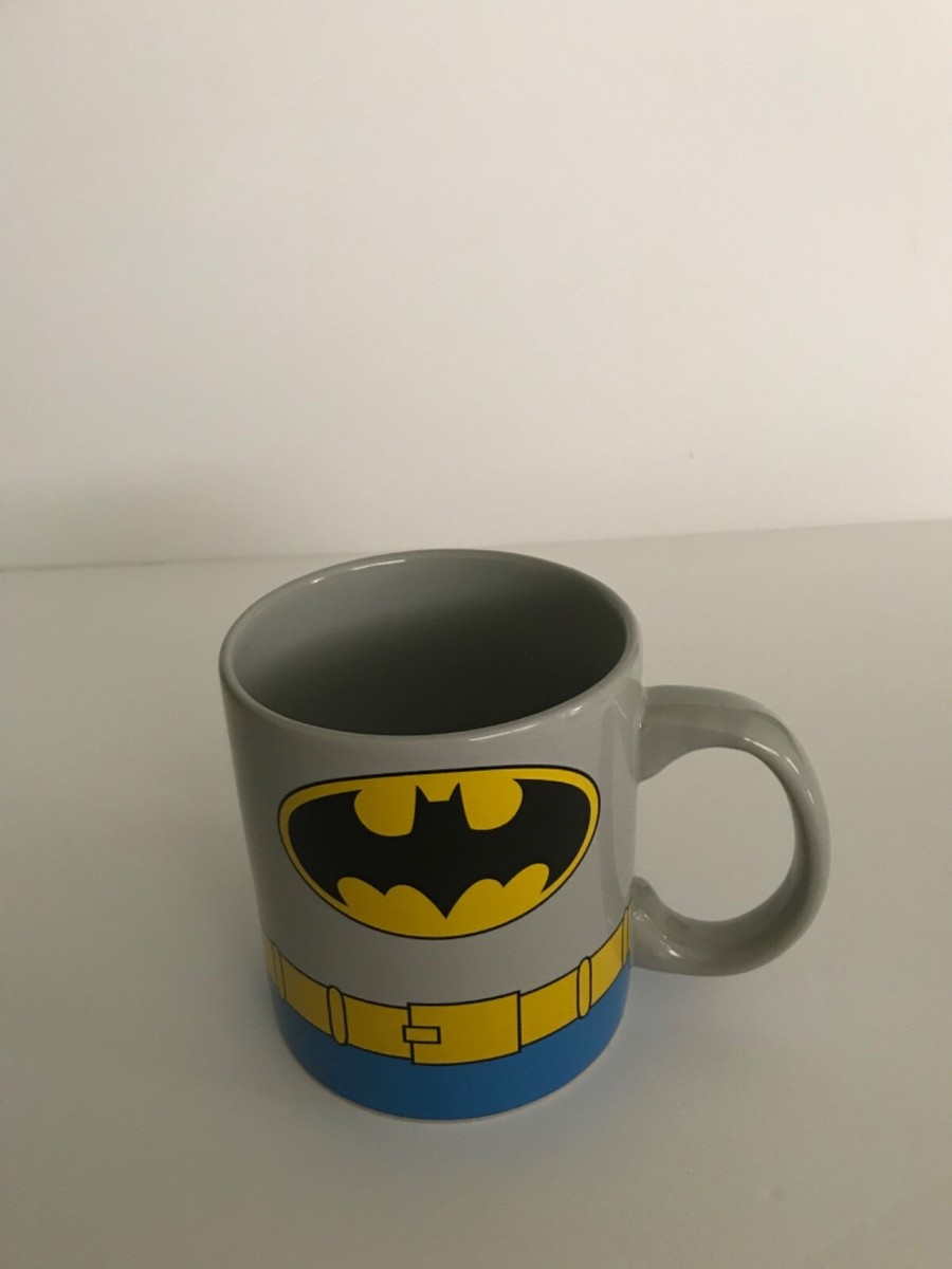 Silver Buffalo D.C Comics Retro Style Batman Large Coffee Cup Mug No Cape |  eBay