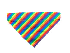 WOW Boots  Barkley 12" Pet Bandana RAINBOW One-Size-Fits-Most FAST FREE SHIP 