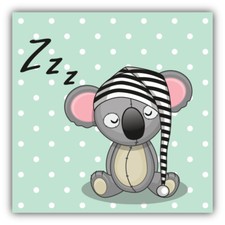 Sleeping Koala Car Bumper Sticker Decal - ''SIZES''