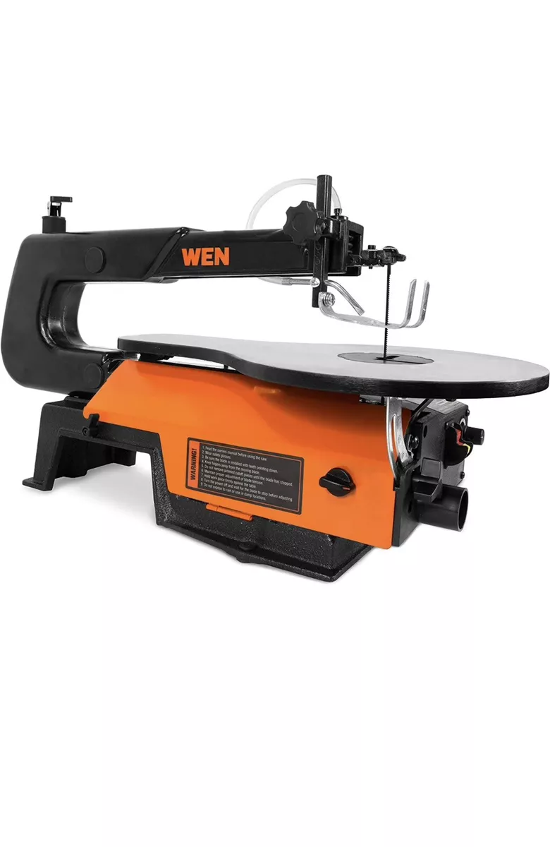 WEN 3922 16 inch Variable Speed Scroll Saw with Easy Access Blade Changes