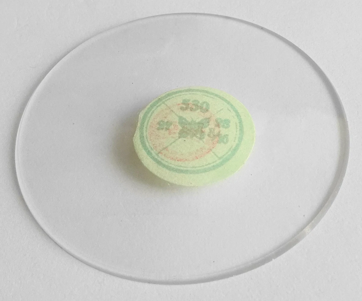 Verre Pour Montre De Poche (gousset) - Diamètre 43.7 Mm, Neuf, Origine France
