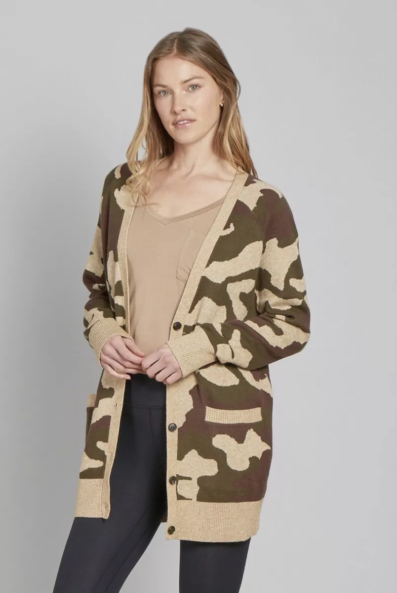 Camouflage cardigan hotsell