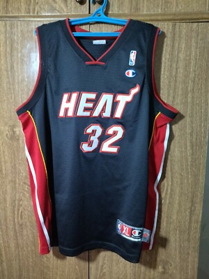 NBA Miami Heat Basketball Champion White Jersey #32 O'NEAL