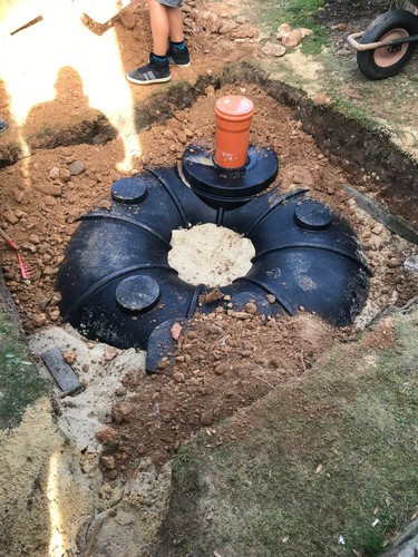 Abwassersammelgrube 800 Liter DIBT Zugelassen Flacher Fäkalientank