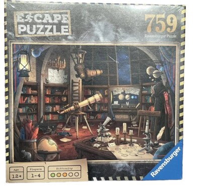 NEW Ravensburger Escape Puzzle Space 759 Games 1-4 Players