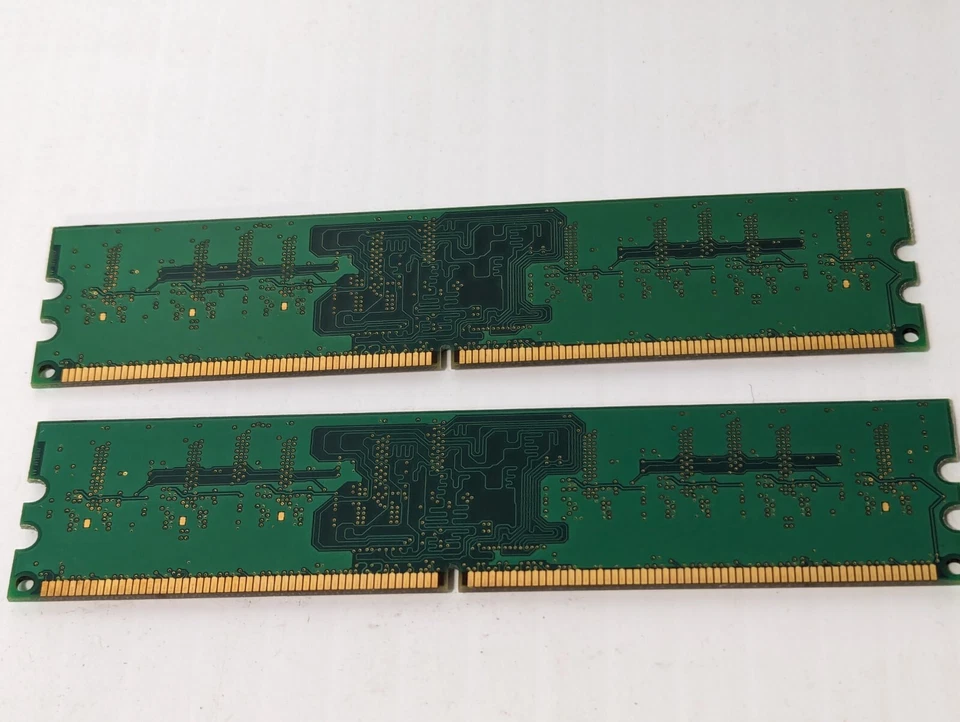 Lot of 2 Buffalo PC2-4200U-444-10-A1 512MB DDR2 RAM - Image 3 of 3