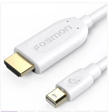 Mini DisplayPort (Mini DP or mDP)/ThunderboltTM (Male) to HDMI (Male) Adapter 