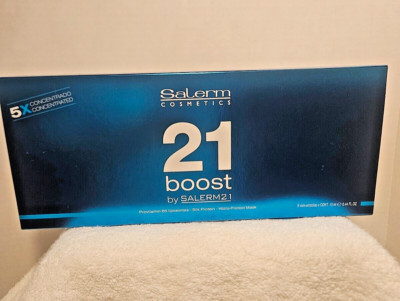 Salerm Cosmetics Salerm 21 Boost Hair Mask - 8 vials of 0.44 fl.oz.