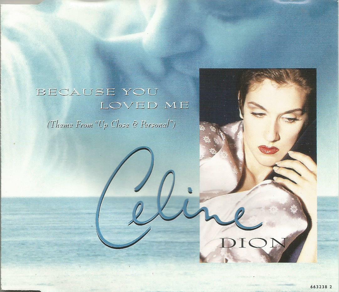 Celine Dion - Because You Loved Me 1996 CD single