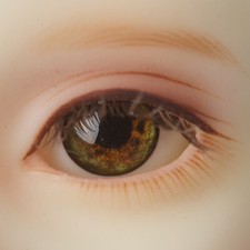 Dollmore 12mm acrylic eyes OOAK 12mm - Optical Half Round Acrylic Eyes SE-03