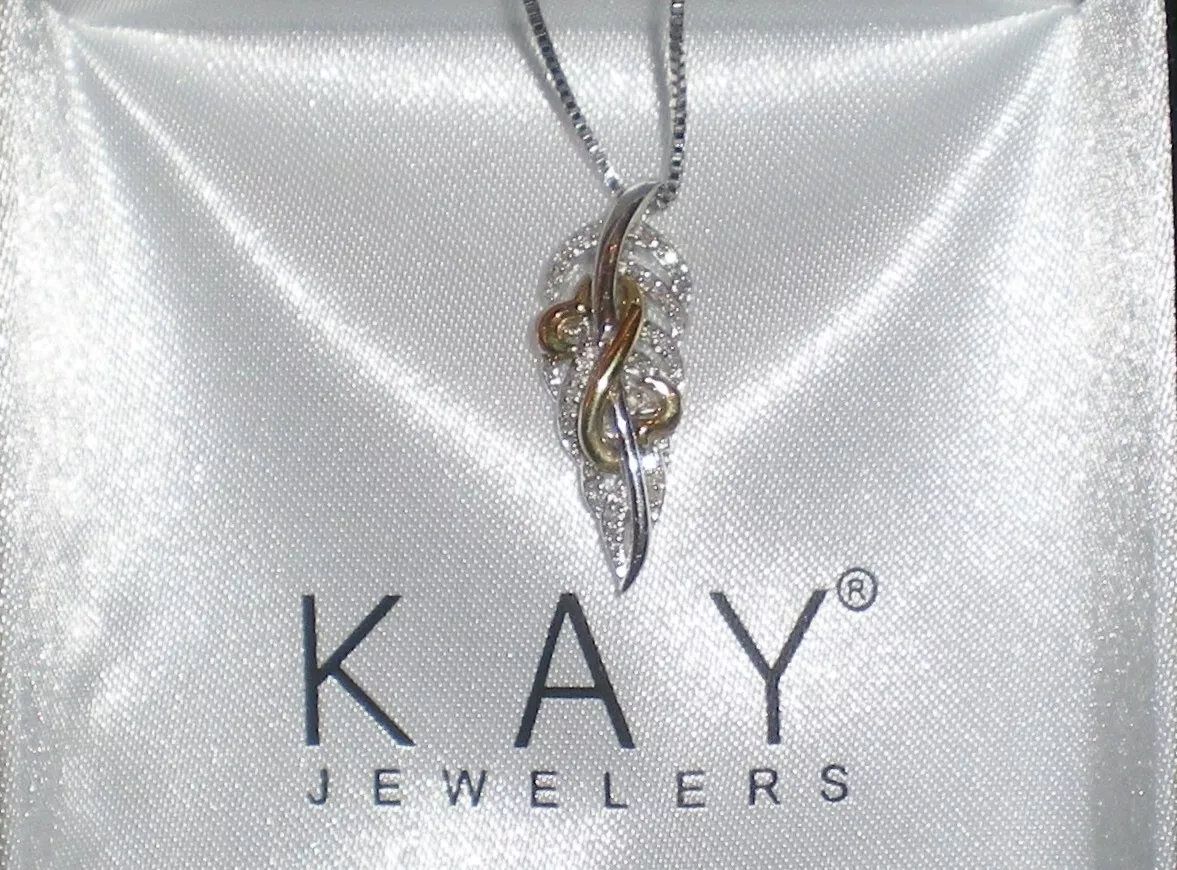 Kay jewelers necklace box sale