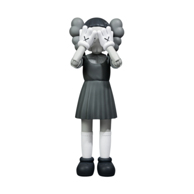 Kaws x Squid Game Young-Hee Vinyl Figure Monotone | eBay