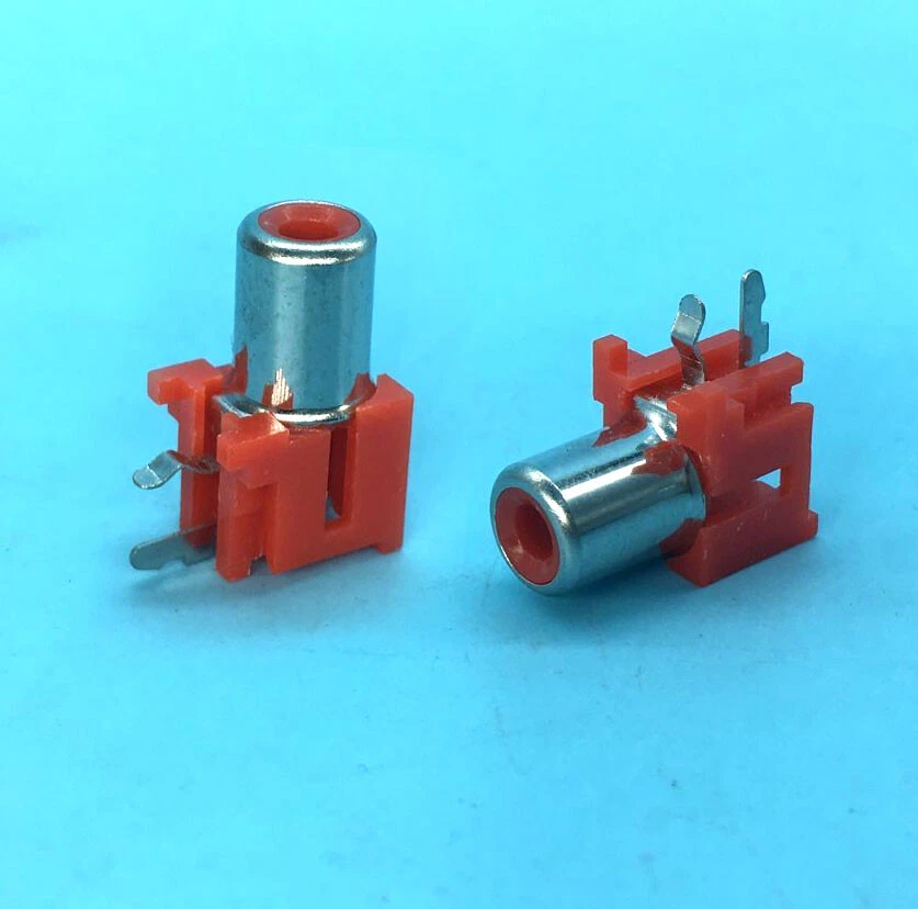 Lot color 2-pin/3-pin RCA Socket Conversion Panel Mounting For Amplifier TV CCTV - Image 2 of 4