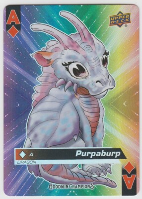 2021 Upper Deck Goodwin Champions PURPABURP Ace Diamonds 1 in 320 packs SP