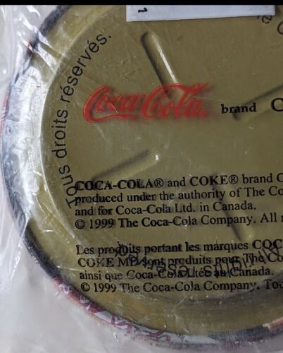Vintage 1990’s Coca Cola Coaster Set Sealed Rare Design Glass Coke Bottles - Picture 3 of 9