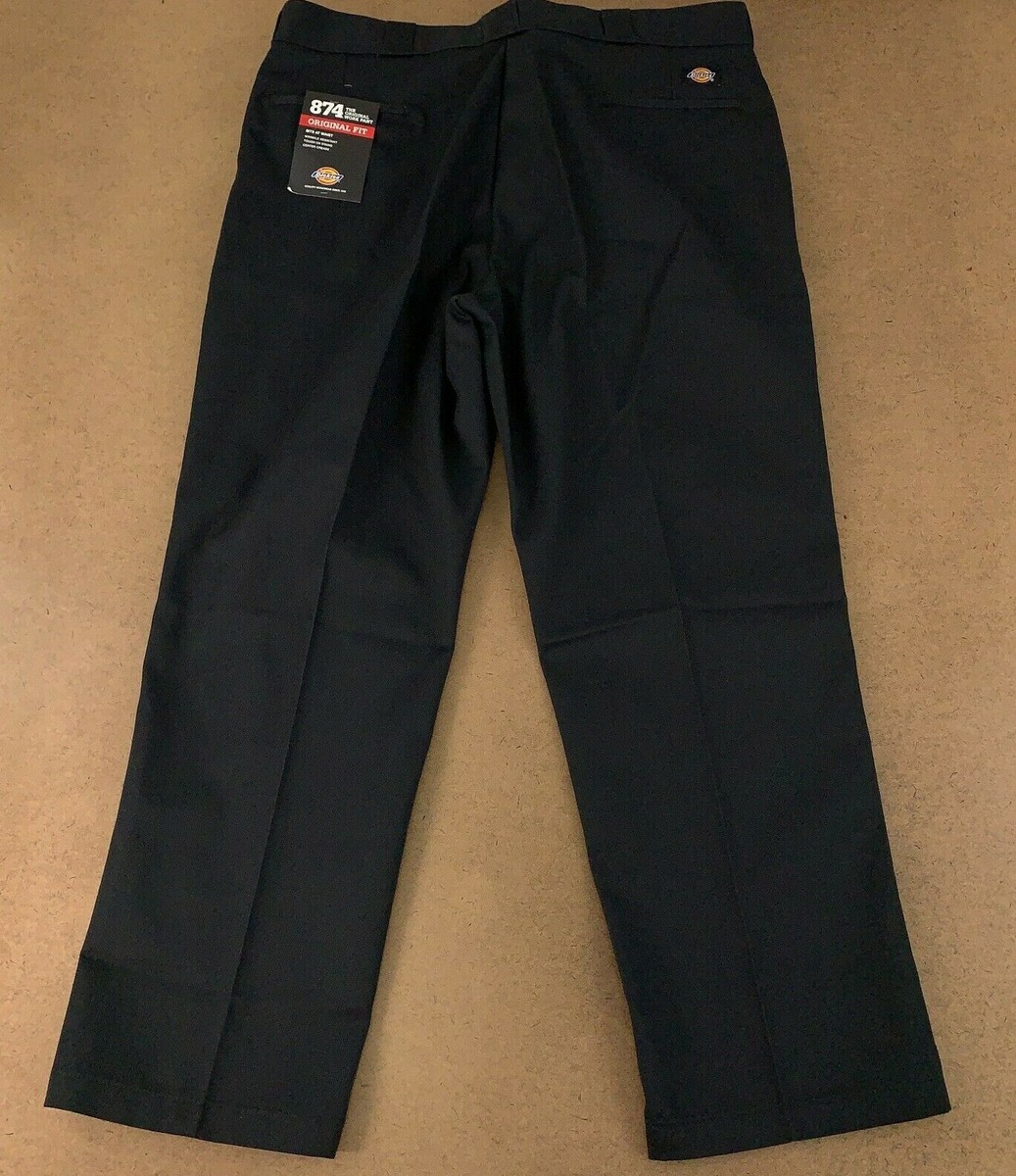 Dickies Men's Size 42x30 Black Original 874 Work Pants NWT