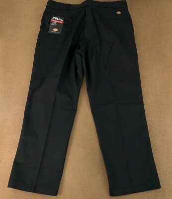 Dickies 874 Original Fit パンツ ブラック Dickies Men's Size 42x30 Black Original 874 Work Pants NWT