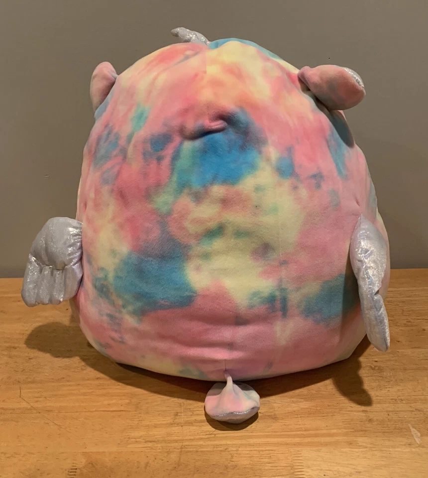 Peluche Squishmallow Bo Llama Llamacorn Unicorn Justice Lucy May 18” Raro Foto 2 de 3