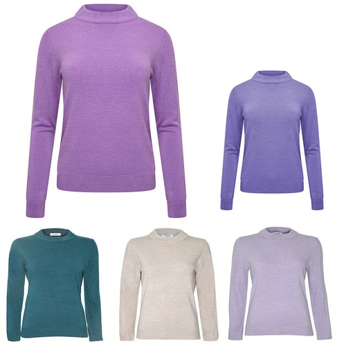 Ladies Ex-M\u0026S Cashmilon Turtle Neck 