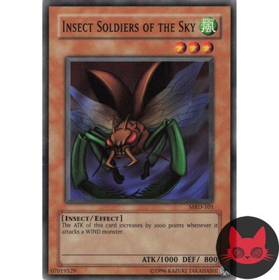 Yugioh Insect Soldiers of the Sky MRD-101 Common NM