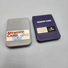 Sony Playstation PS1 Memory Card Lot of 2 - 1