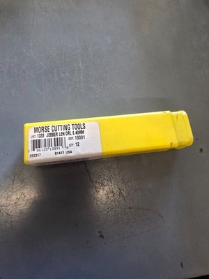 12 Pack Morse 6.40 MM Jobber Length HSS BO Drill 13091