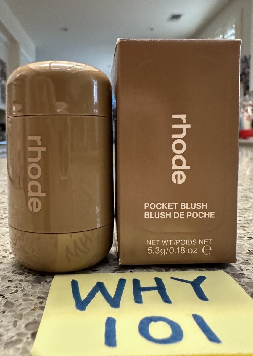Rhode Pocket Blush in DATE CAKE (Warm Red Berry) .18oz /5.3g FULL