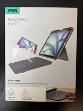 ESR Flex Series for iPad A16 11th/10th Gen Case with Keyboard Ultra-Light Pink