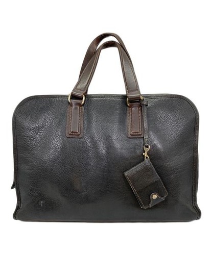 土屋鞄                    Almas Buffalo Briefcase Bag black