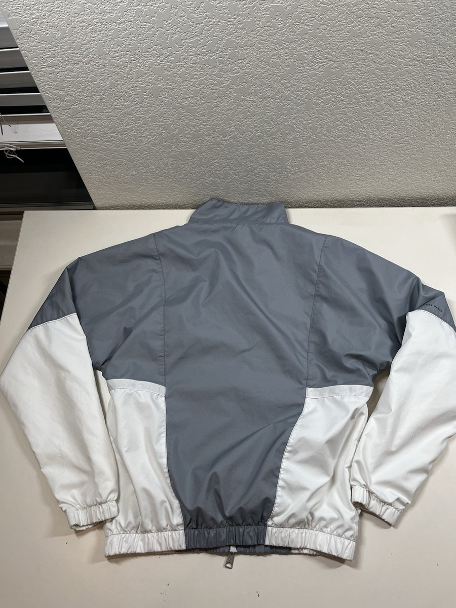 Jordan パリ・サンジェルマンジャケット L グレー/ホワイト Gray White Jordan Nike Paris Saint Germain Soccer Zipper Jacket