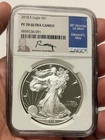 2018-S $1 Proof American Silver Eagle NGC PF70 Moy Signature Label *AUCTION*
