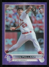 2022 Topps Chrome Update Purple Refractors #USC107 Andre Pallante