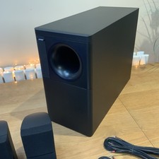 Bose acoustimass 5 series 3 III & double cube lifestyle speakers