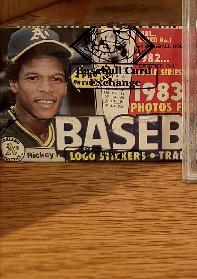 Caja de cera de béisbol Fleer 1983 envuelta en BBCE y sellada Gwynn, Boggs, Sandberg año RC Foto 3 de 4