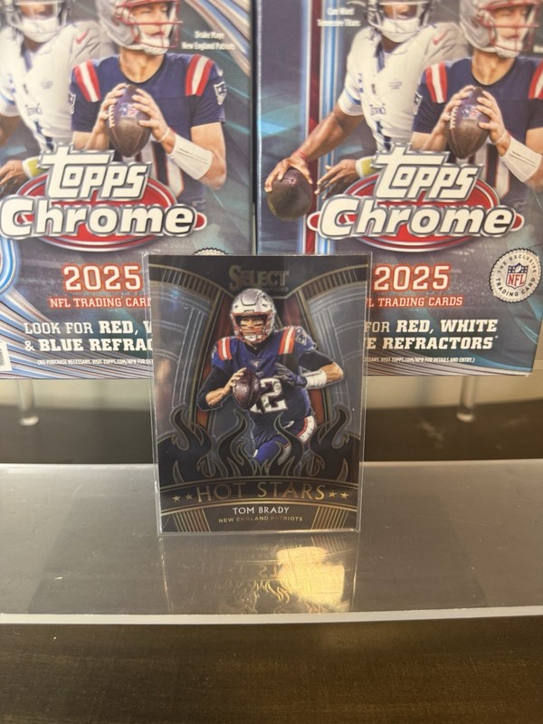 PANINI SELECT 2020 TOM BRADY HOT STARS HS2 INSERT FOOTBALL PATRIOTS