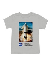 Officially Licensed Nasa Saturn V Rocket Launch Art Youth's T-shirt