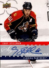 2008-09 Upper Deck #SS2-CS Cory Stillman Signature Sensations