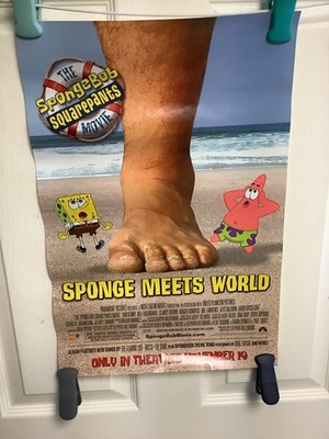 The SpongeBob SquarePants Movie 2004 13 x19.5  Sponge Meets World Poster