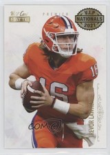 2021 Wild Card VIP Nationals Matte White Trevor Lawrence #MBC-1 Rookie RC 1u1. rookie card picture