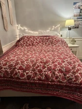 Pottery Barn~ Jane Reversible Quilt Full~ Queen