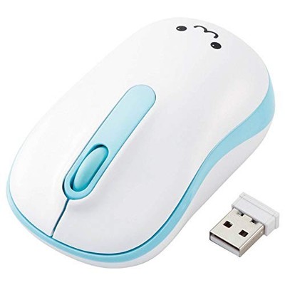 ELECOM Wireless Mouse M-DY11DRSKBU Statischer Klang antibakteriell 3 Tasten M...