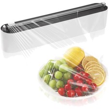 Frischhaltefolie Spender Magnetisch Schneidegerät Küchenzubehör Kunststoff