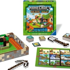 Ravensburger Minecraft Regalos para Niños - Constructor y Biomas Junior Juego de Mesa para K