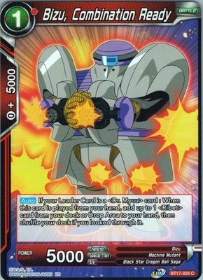 Bizu, Combination Ready Common Ultimate Squad BT17-024 NM