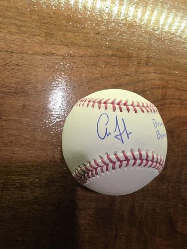 Aaron Judge "Bronx Bombers" Inscribed Autographed Baseball